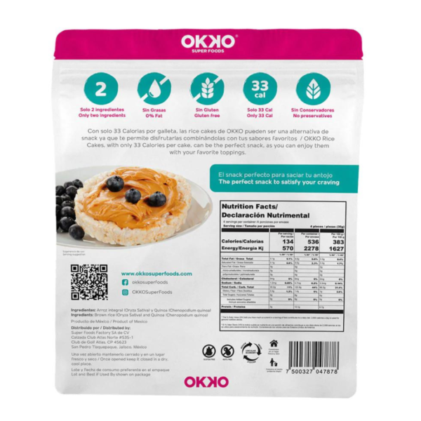 Rice cakes con Quinoa 16pz - Imagen 2