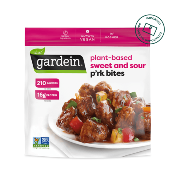 Sweet and sour porkless bites 297g